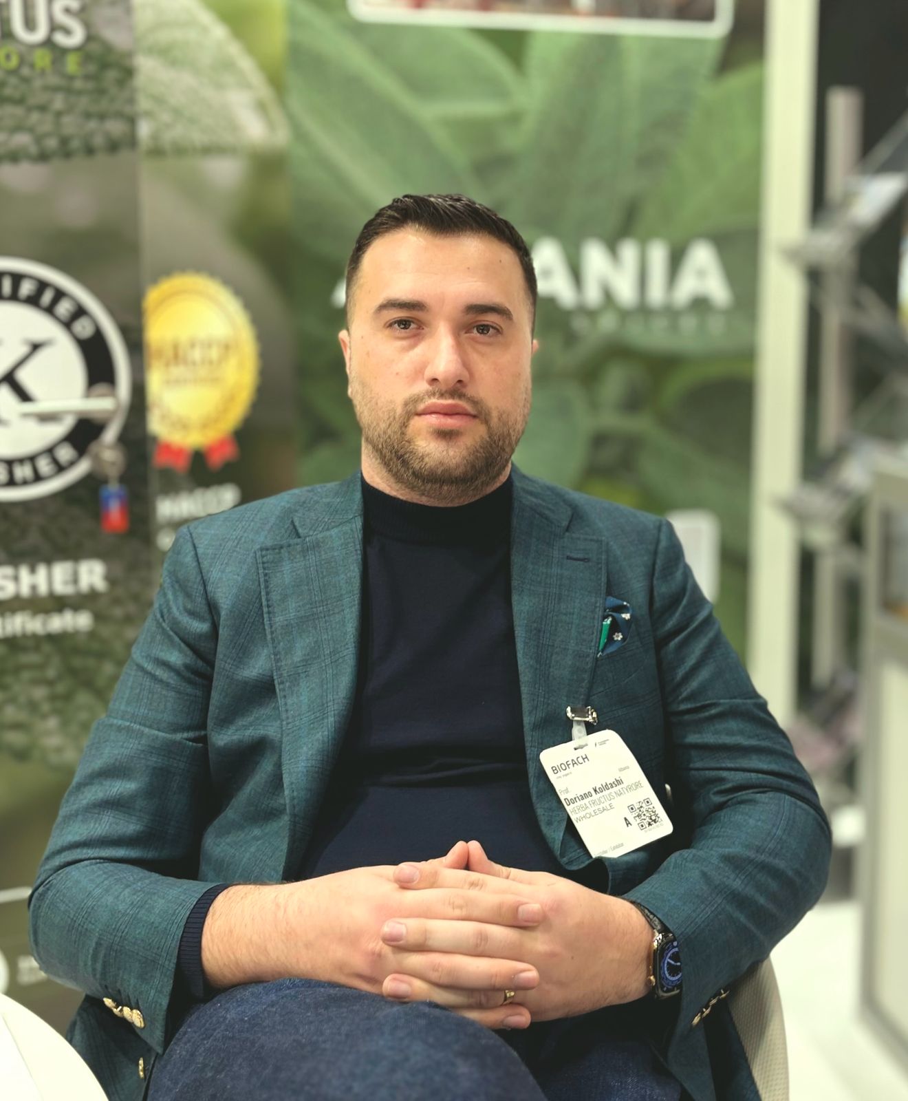 Doriano Koldashi, Chief Executive Officer of Organic Trade Albania